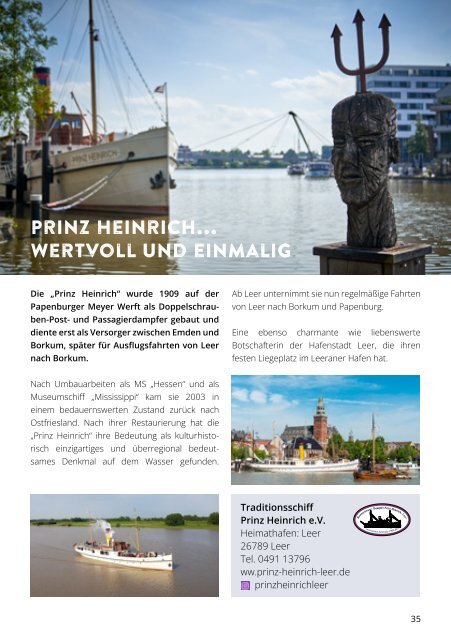 Südliches Ostfriesland - Urlaubsmagazin 2024