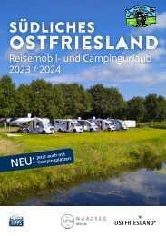 Südliches Ostfriesland - Reisemobilbroschüre 2023 / 2024
