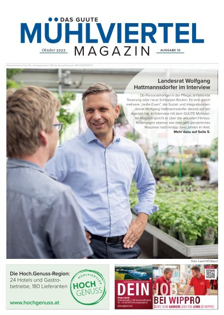 Mühlviertel-Magazin Oktober 2023