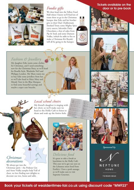 Wealden Times | WT258 | November 2023 | Christmas Gift Supplement inside