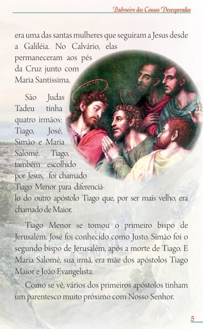 Sao Judas Tadeu -História e Orações