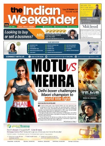 The Indian Weekender, 27 October 2023