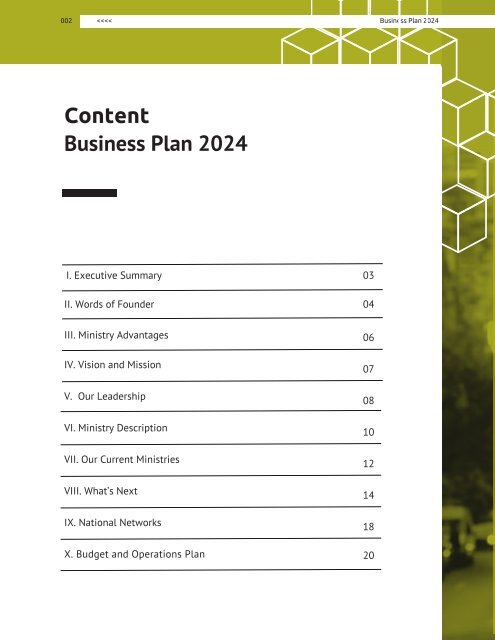 Business Plan 2024