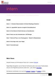 Diakonie Hochfranken - Interner Newsletter Oktober 2023