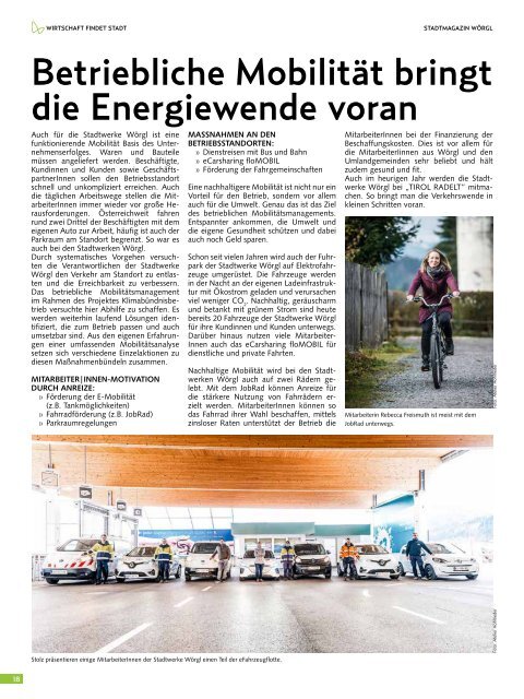 Stadtmagazin Wörgl April 2022