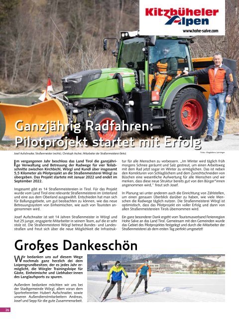 Stadtmagazin Wörgl April 2022