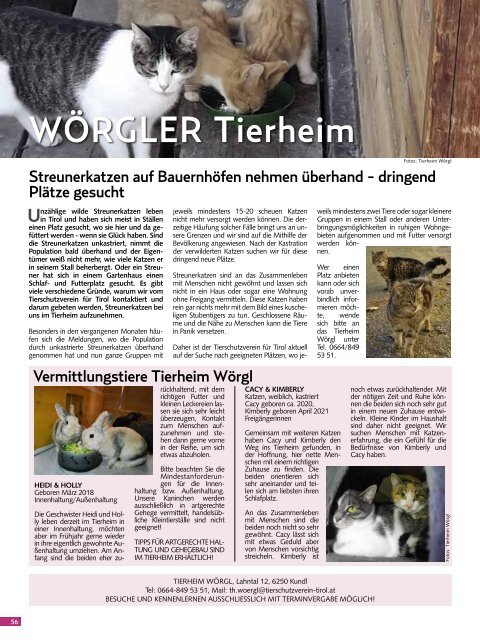 Stadtmagazin Wörgl April 2022