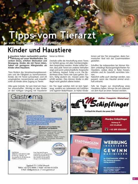 Stadtmagazin Wörgl April 2022