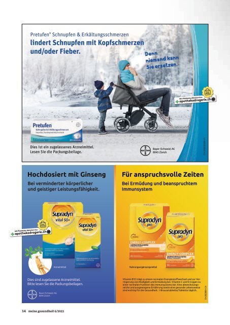 November Magazin meine gesundheit 2023
