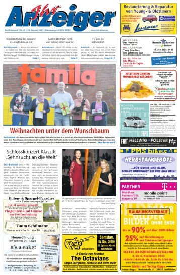Ihr Anzeiger Bad Bramstedt 43 2023