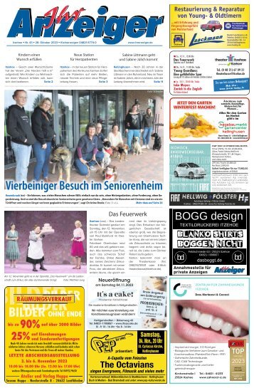 Ihr Anzeiger Itzehoe 43 2023