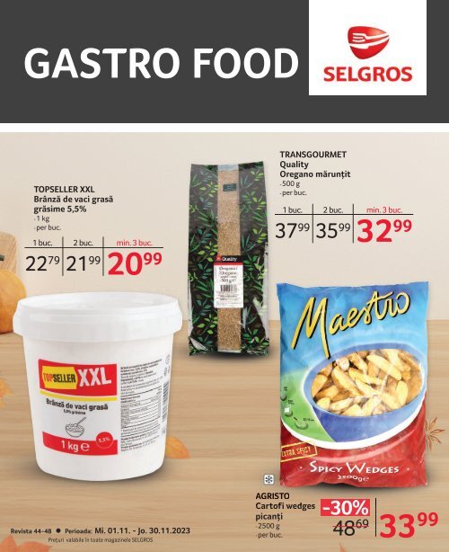 44-48 Gastro Food 01.11-30.11.2023