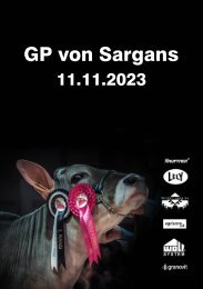 Katalog GP von Sargans 2023