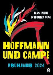 Hoffmann und Campe Verlag Vorschau Frühjahr 2024