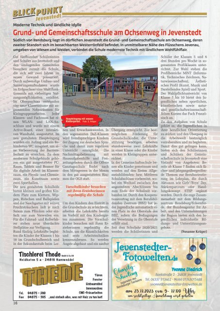 Holsteiner KlöönSNACK - Ausgabe Rendsburg / Mittelholstein - November 2023