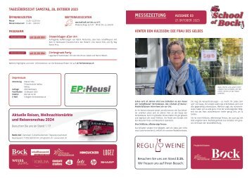 School of Bock Freitag