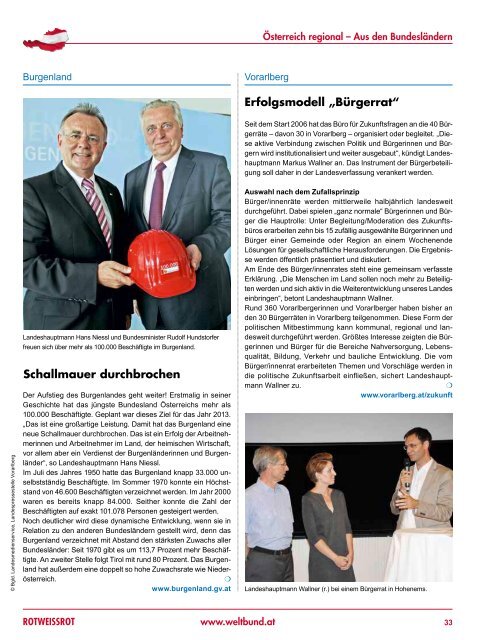ROTWEISSROT Ausgabe IV/2012 - Auslandsösterreicher-Weltbund
