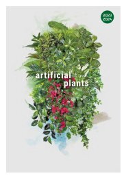 Kunstpflanzen - Textilpflanzen - Kunststoffpflanzen 