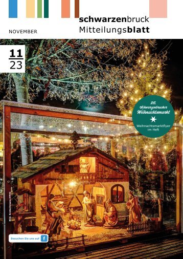Mitteilungsblatt Schwarzenbruck - November 2023