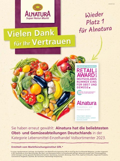 Alnatura Magazin November 2023