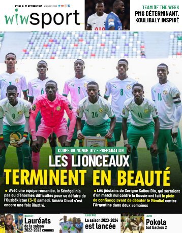 Journal wiwsport n302 - 30 Octobre 2023