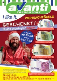 Weihnachtsgeld geschenkt