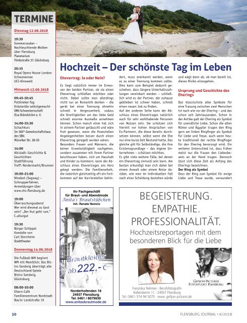 Flensburg Journal Ausgabe 189 - Juni 2018