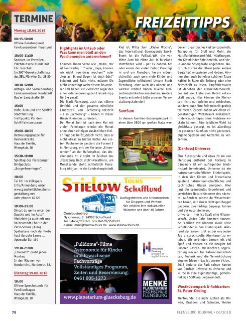 Flensburg Journal Ausgabe 189 - Juni 2018