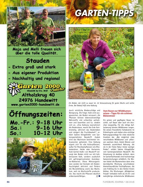 Flensburg Journal Ausgabe 189 - Juni 2018