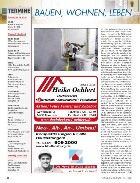 Flensburg Journal Ausgabe 189 - Juni 2018