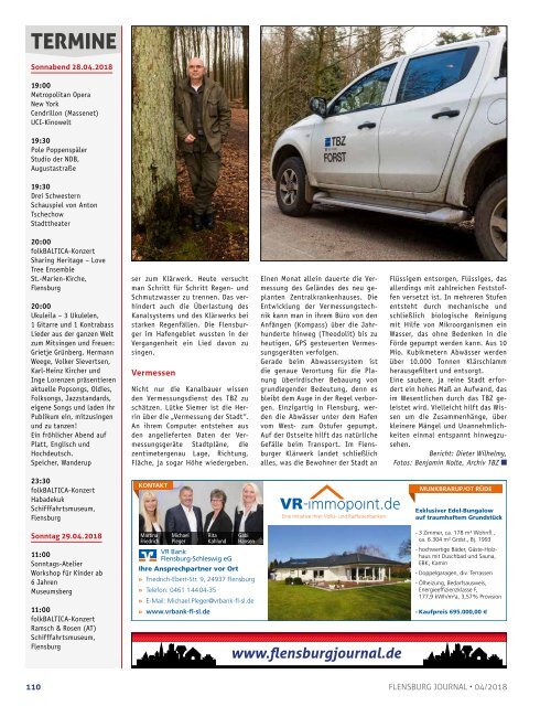 Flensburg Journal Ausgabe 187 - April 2018