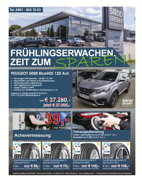 Flensburg Journal Ausgabe 187 - April 2018