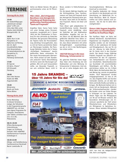 Flensburg Journal Ausgabe 187 - April 2018