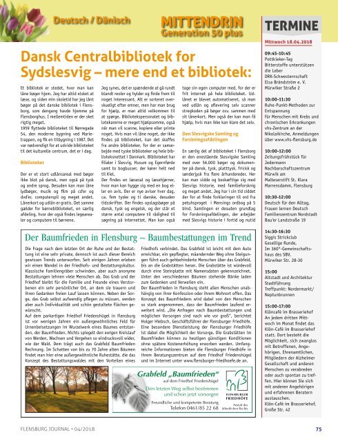 Flensburg Journal Ausgabe 187 - April 2018