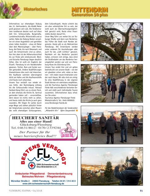 Flensburg Journal Ausgabe 187 - April 2018