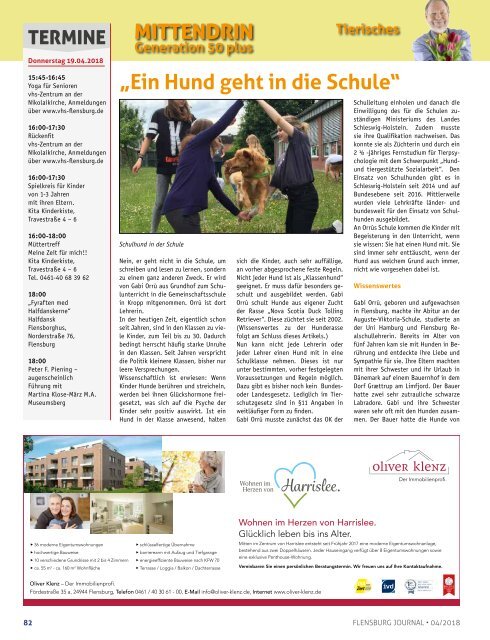 Flensburg Journal Ausgabe 187 - April 2018