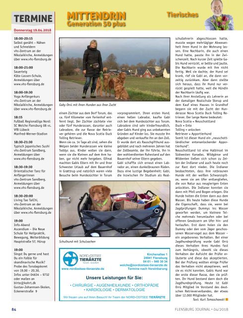 Flensburg Journal Ausgabe 187 - April 2018