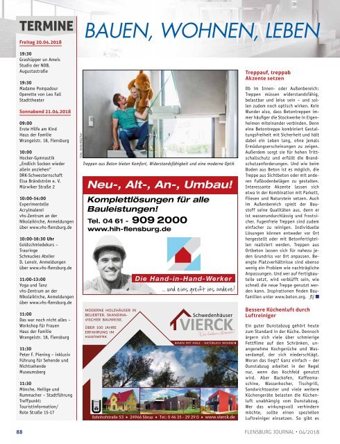 Flensburg Journal Ausgabe 187 - April 2018