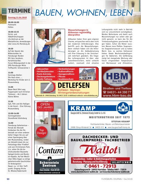 Flensburg Journal Ausgabe 187 - April 2018