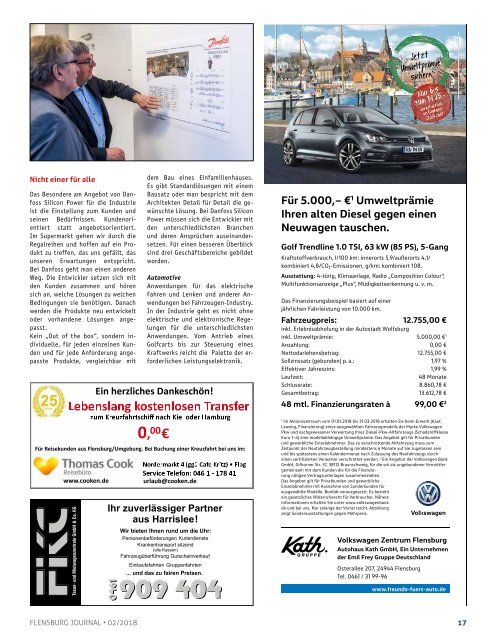 Flensburg Journal Ausgabe 185 - Februar 2018