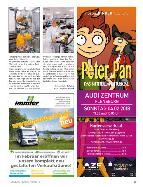 Flensburg Journal Ausgabe 185 - Februar 2018