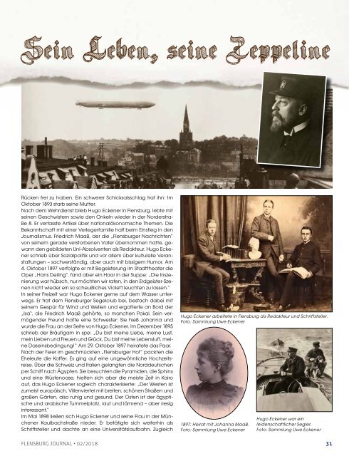 Flensburg Journal Ausgabe 185 - Februar 2018