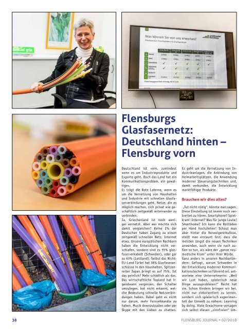 Flensburg Journal Ausgabe 185 - Februar 2018