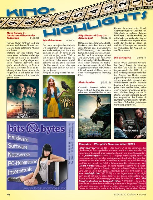 Flensburg Journal Ausgabe 185 - Februar 2018