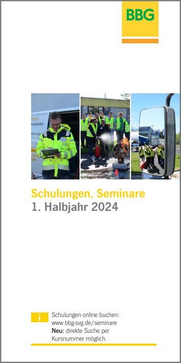 Schulungskatalog 1. Halbjahr 2024