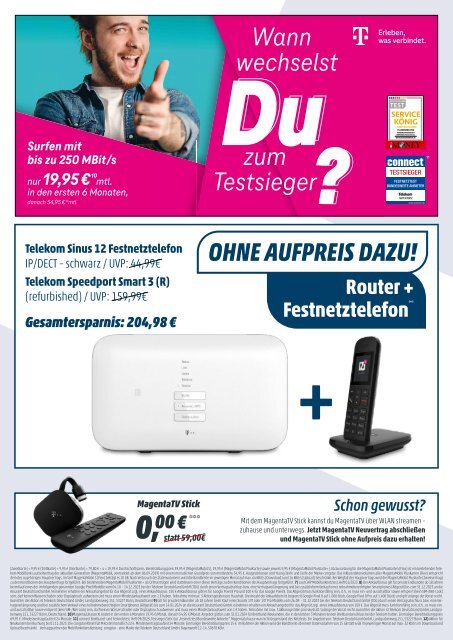 Telekom Monatsflyer November 2023 