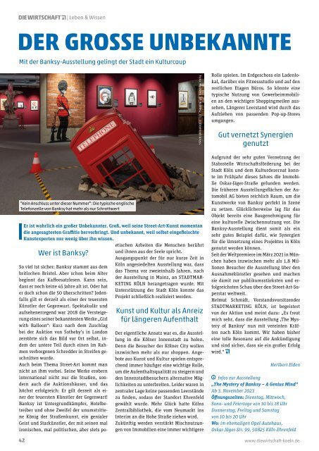 Die Wirtschaft Köln - Ausgabe 07 / 23