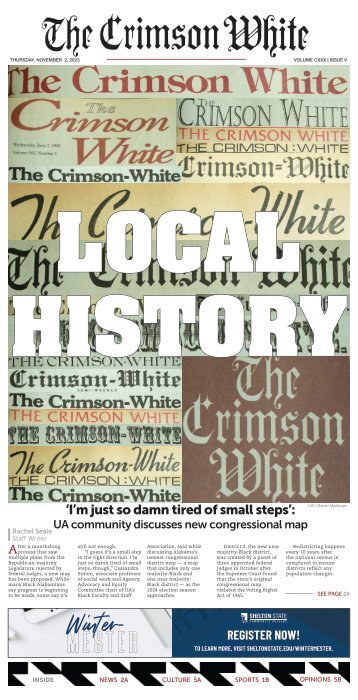 The Crimson White Print Edition - November 2, 2023