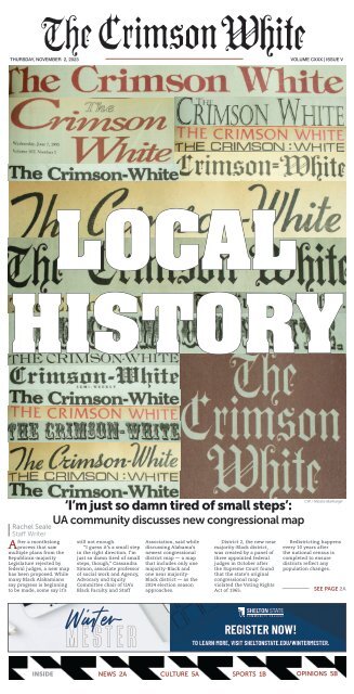 The Crimson White Print Edition - November 2, 2023