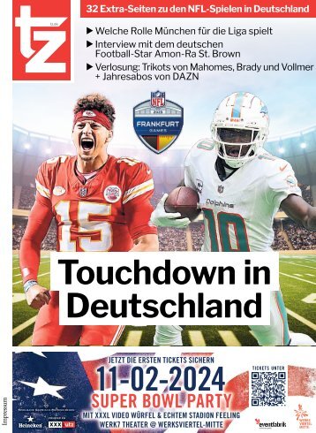 NFL Journal 2023: Football-Euphorie und Highlights in Deutschland